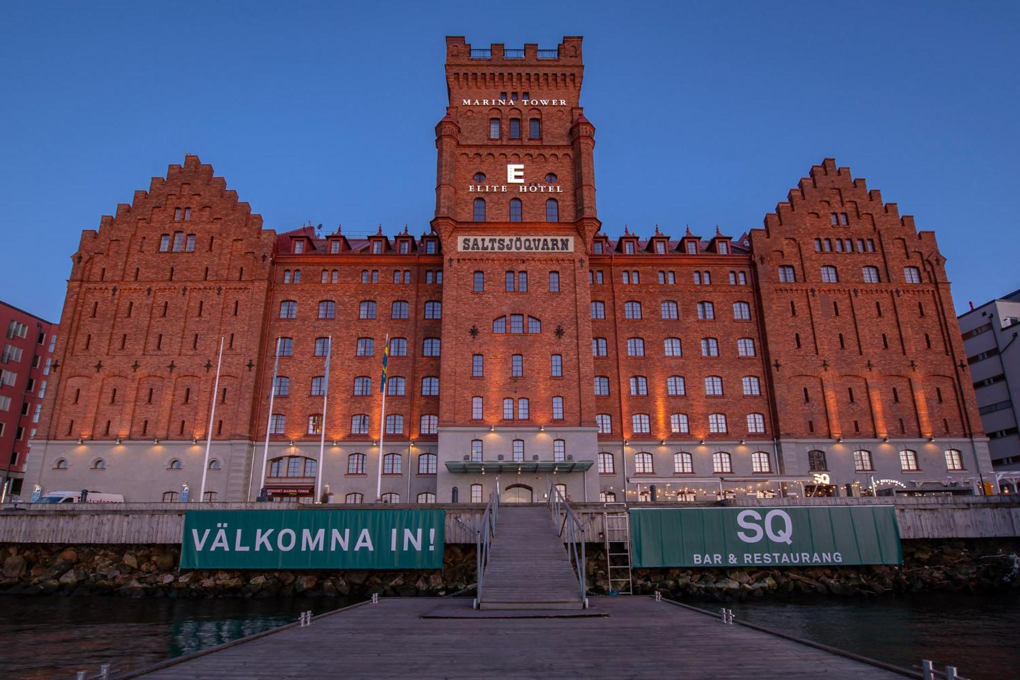 Elite Hotel Marina Tower, Spa & Resort Nacka Exterior foto
