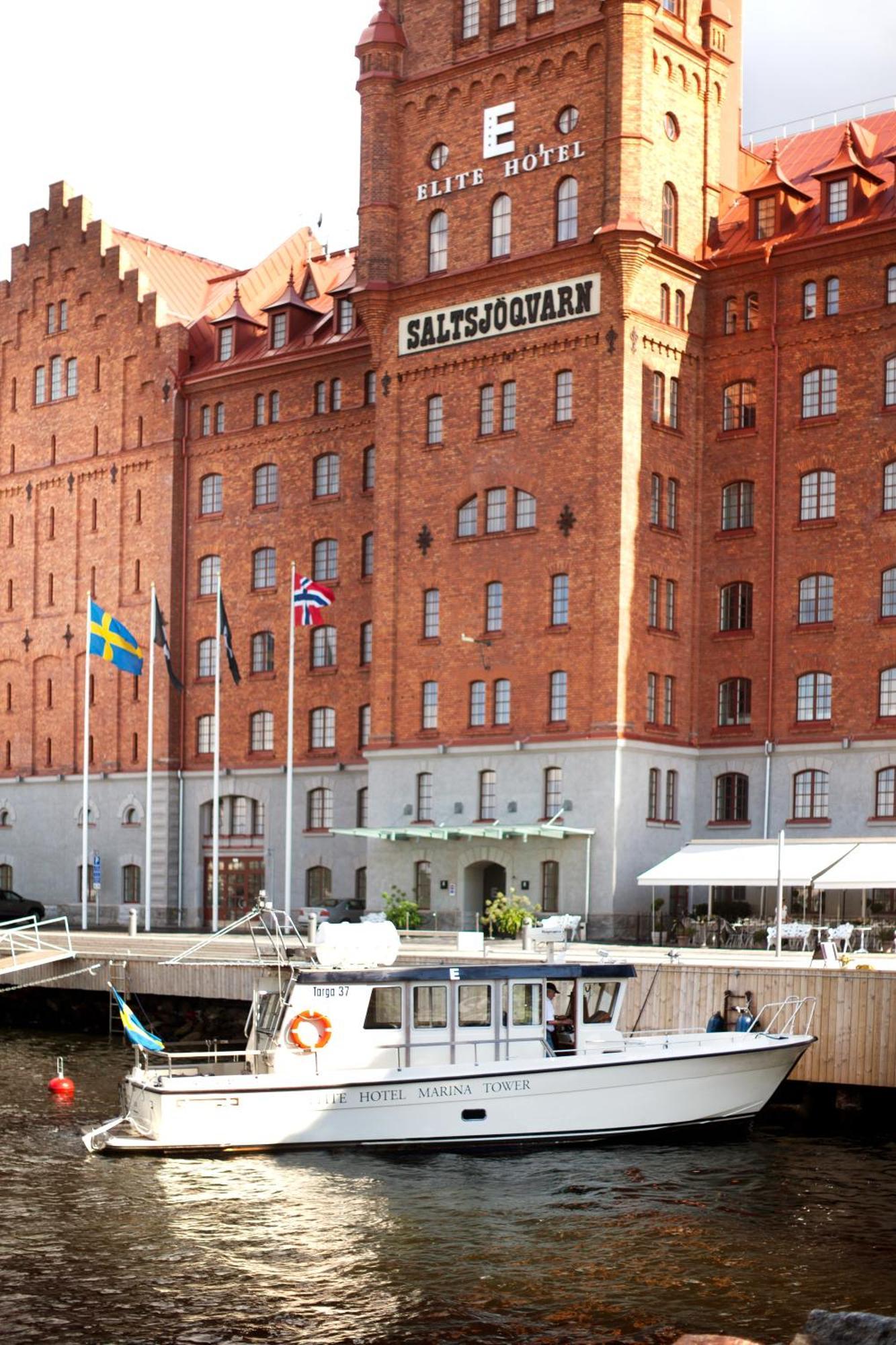 Elite Hotel Marina Tower, Spa & Resort Nacka Exterior foto