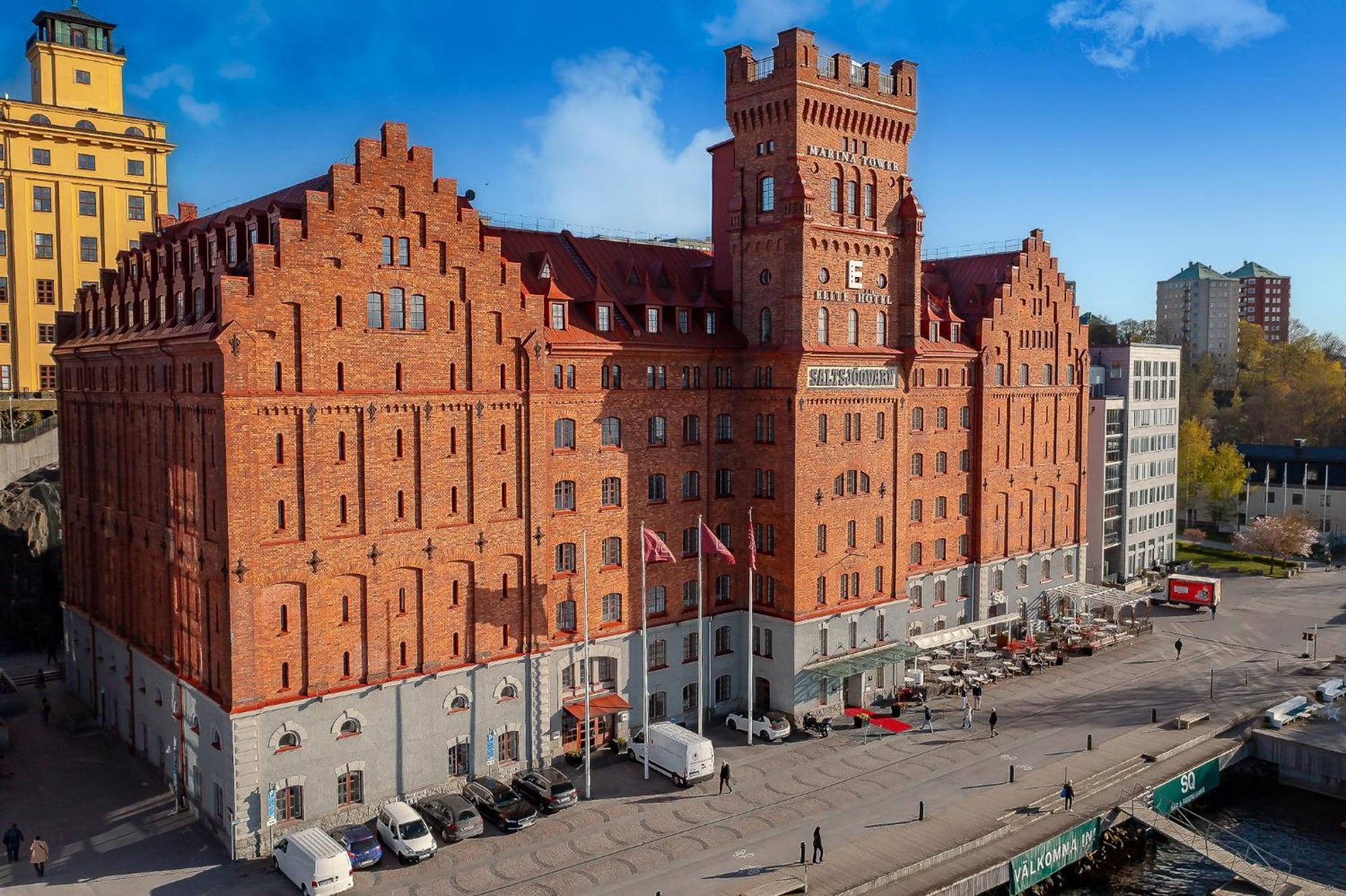 Elite Hotel Marina Tower, Spa & Resort Nacka Exterior foto